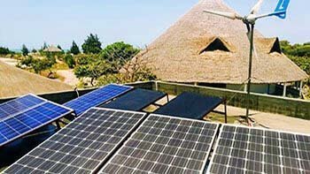 Hôtel Cap Skirring centrale solaire Le Papayer Ecolodge hôtel Casamance Sénégal